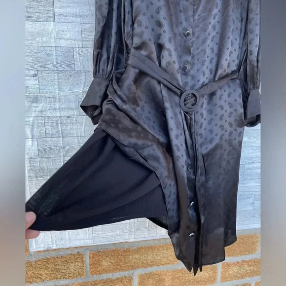 The Kooples Delicate Paisley Shirtdress size 2 / medium - Picture 12 of 14